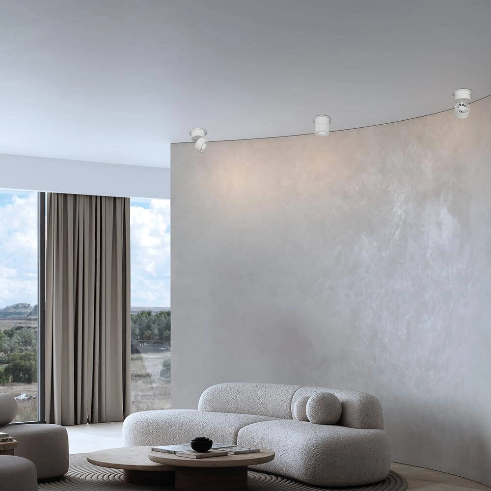 1-lichts plafondlamp Fez Black wit design Steinhauer 8712746177312