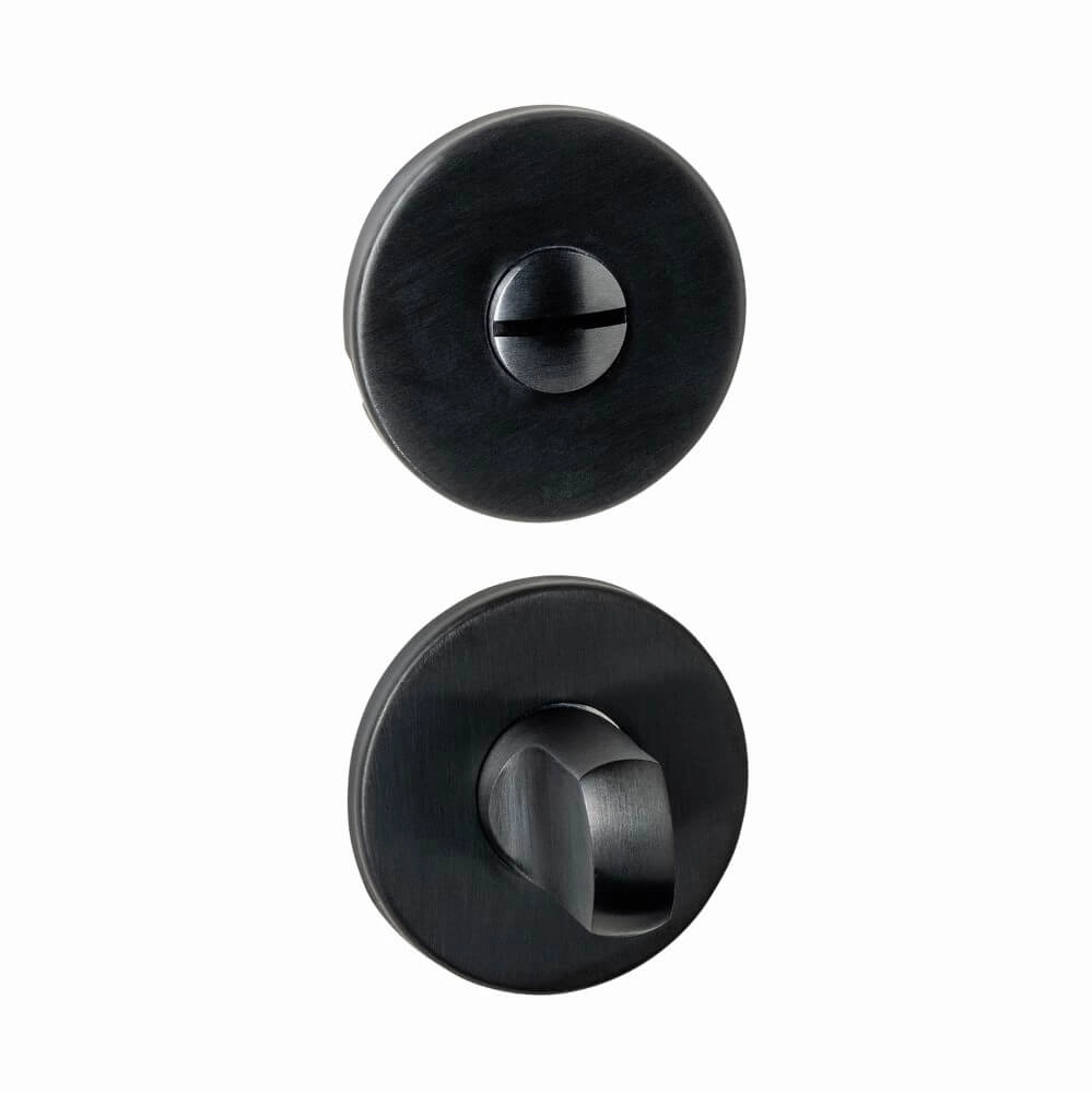 WC-sluiting Tira rond zwart Ø 52mm