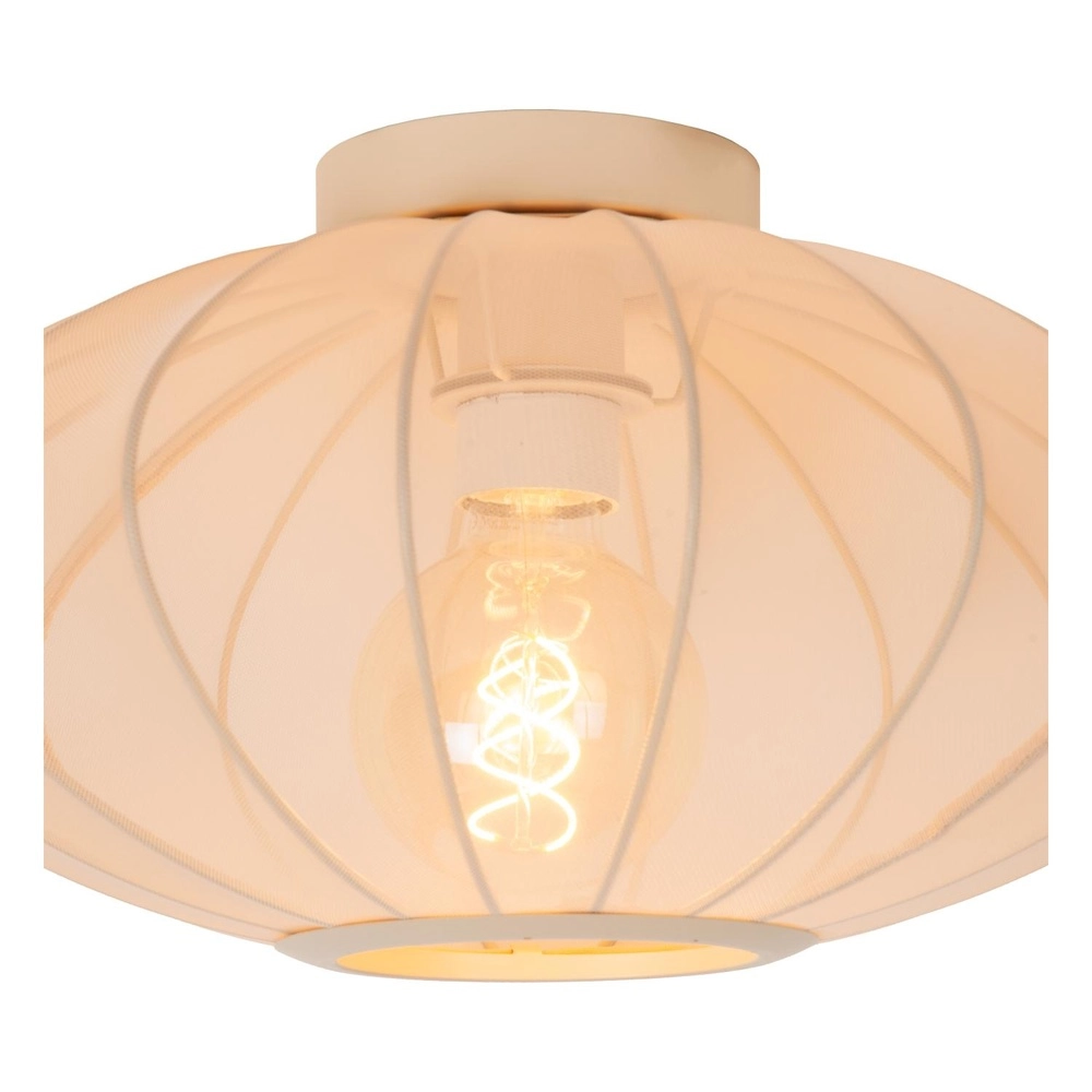 Plafondlamp Corina zand bruin Ø 40cm Lucide 5411212031990