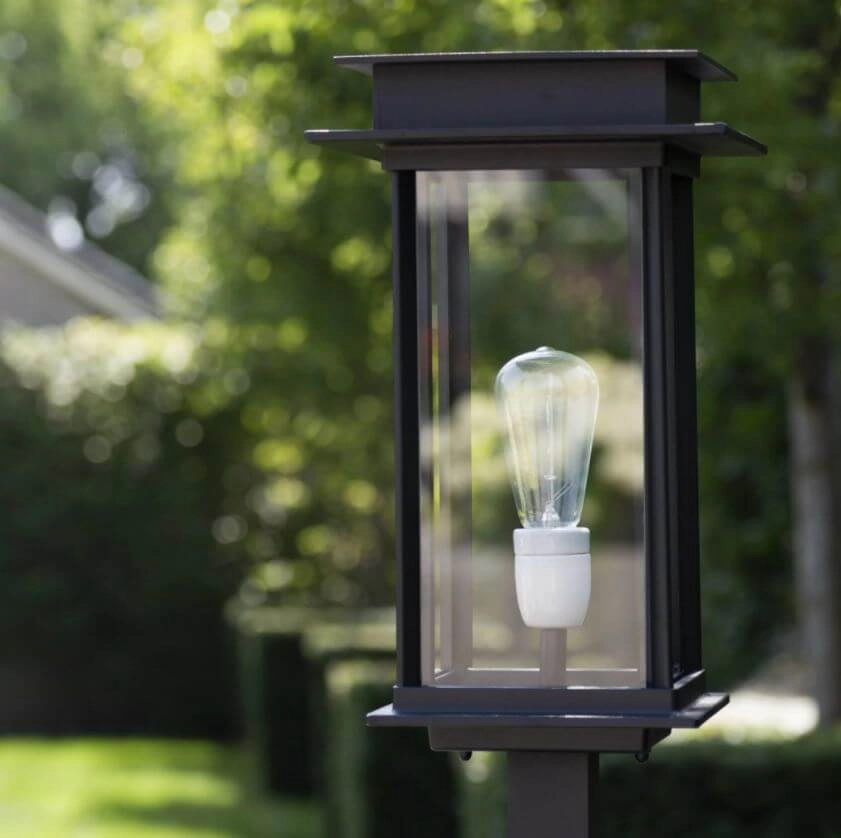 Sokkellamp Praag XL zwart KS Verlichting 8714732132602