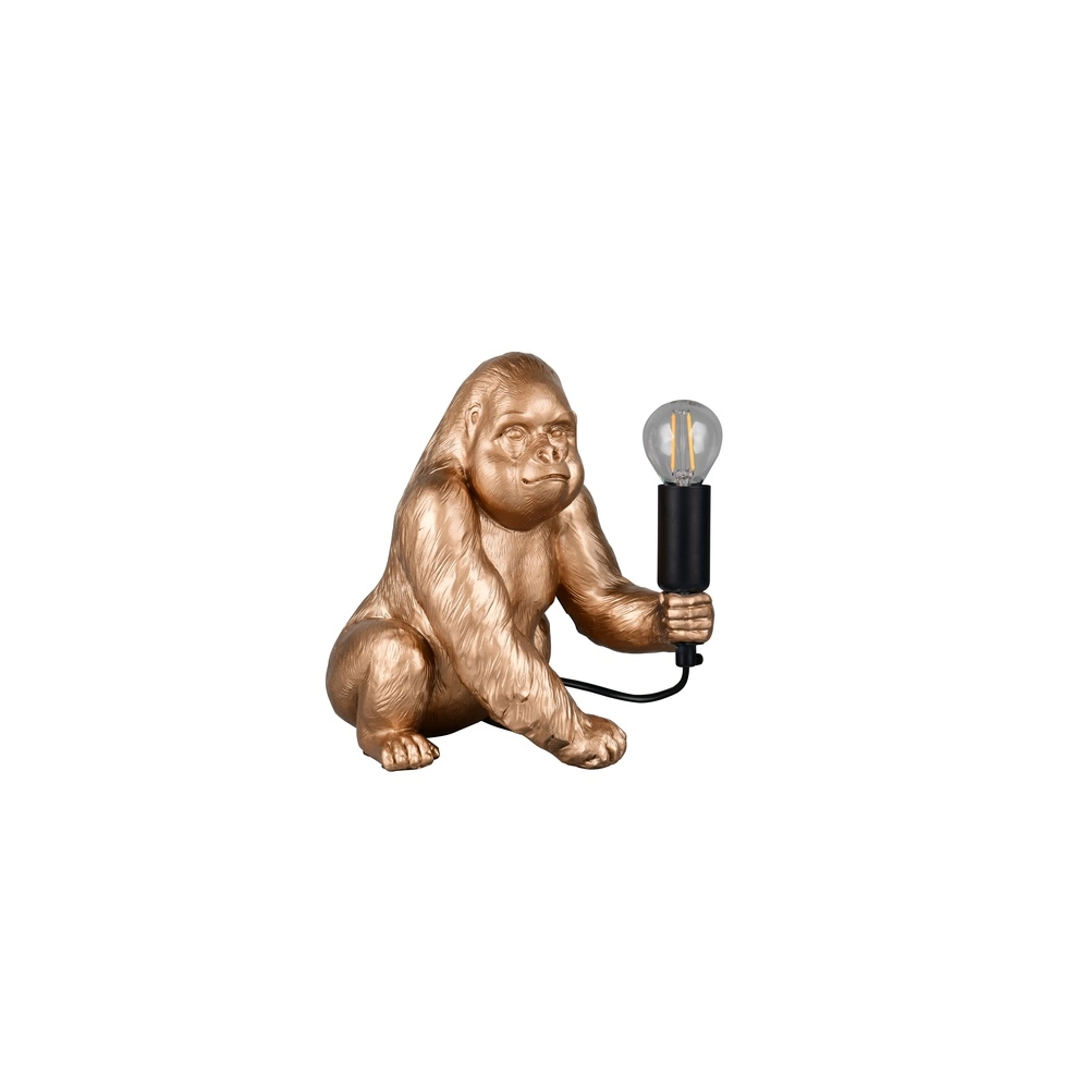 Tafellamp Kong aapje goud Trio 4017807668537