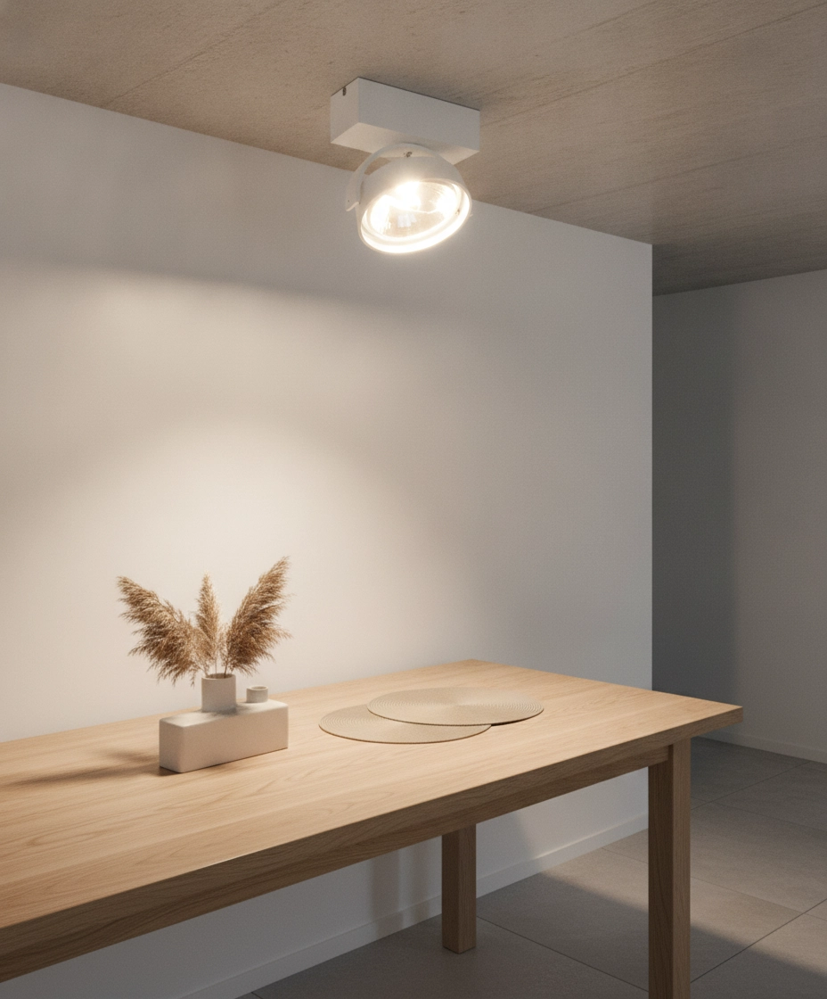 Witte opbouwspot Dutchess