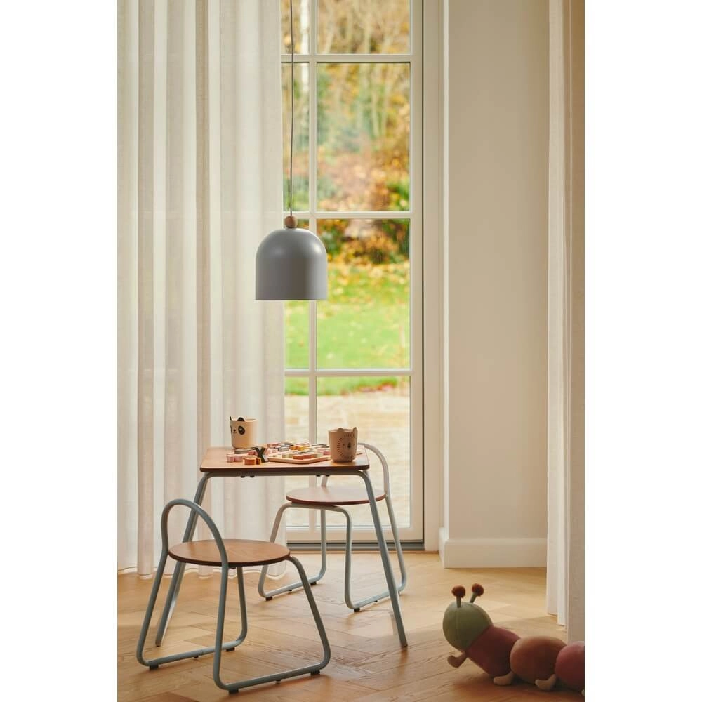 Blauwe hanglamp Gaston strak design Nordlux 5704924018701