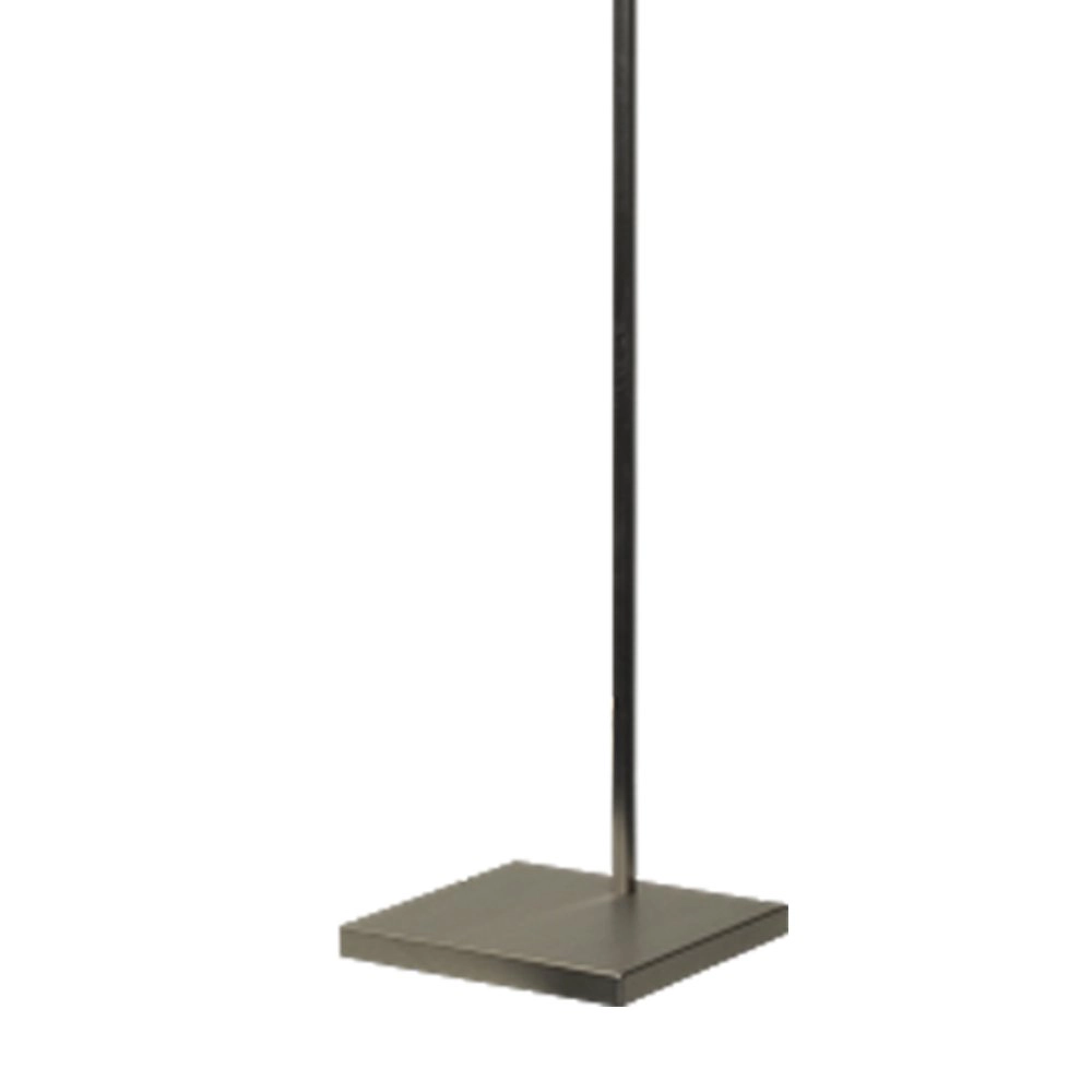 Vloerlamp uplight Denia 1 2-lichts 185cm nikkel mat Masterlight 8718121213576