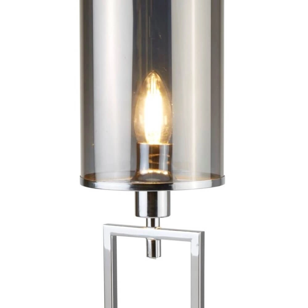 Tafellamp Catalina met smoke glas Searchlight 5053423097879