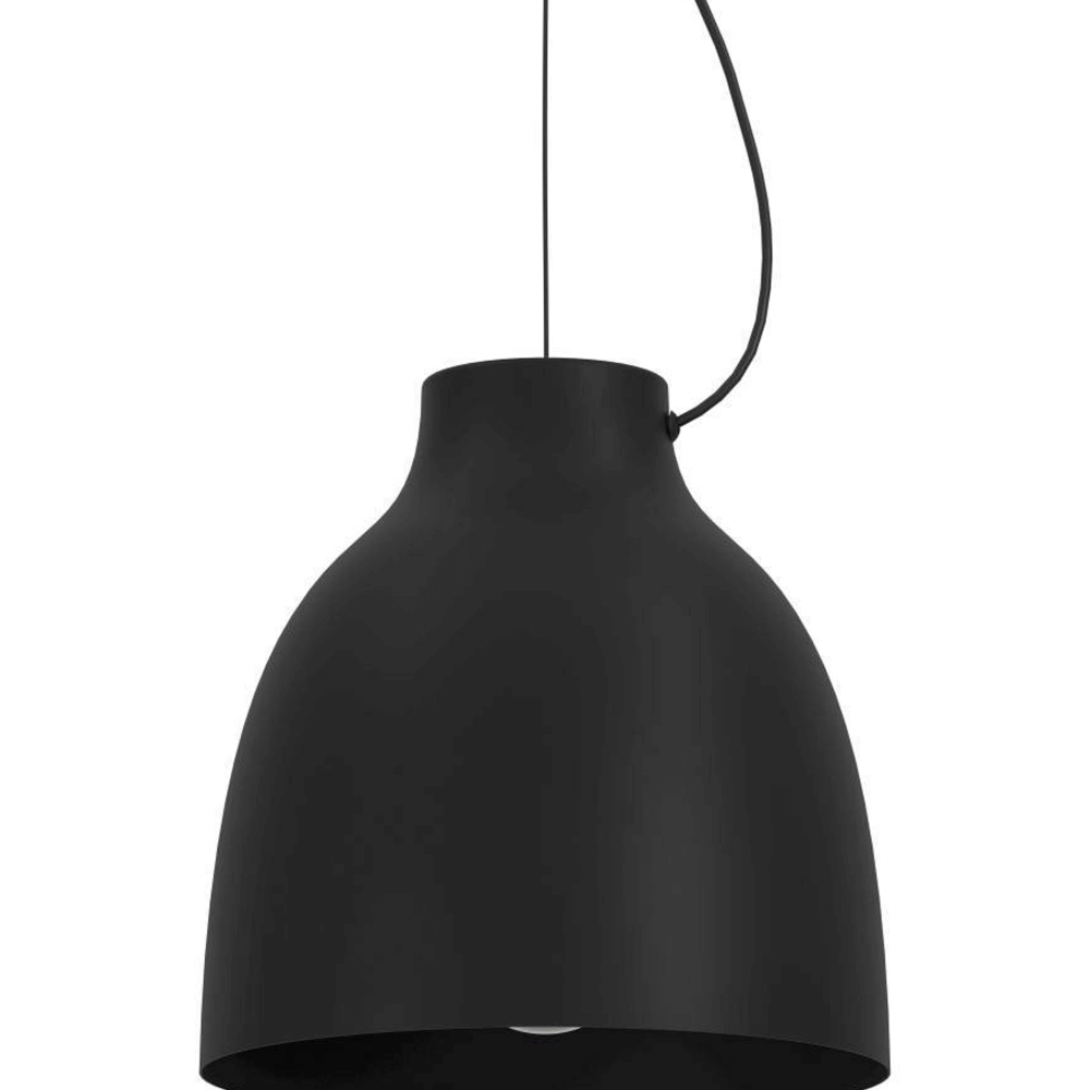 Zwarte hanglamp Camasca Ø 28cm Eglo 9008606239054