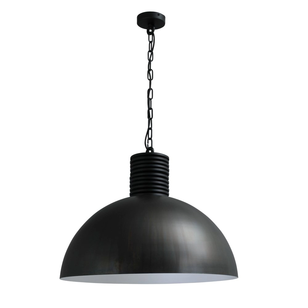 Zwarte industrielamp Industria Gunmetal 60