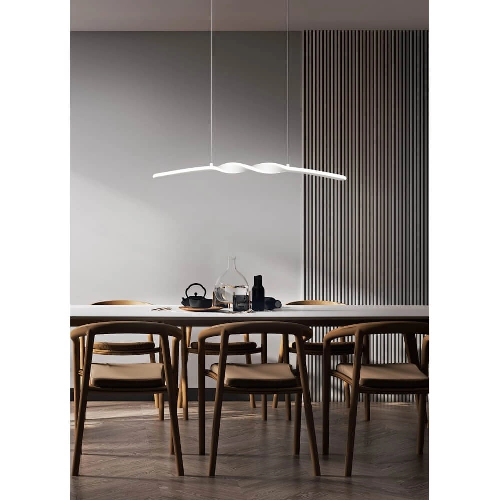 Design hanglamp Ginko wit Trio 4017807642438