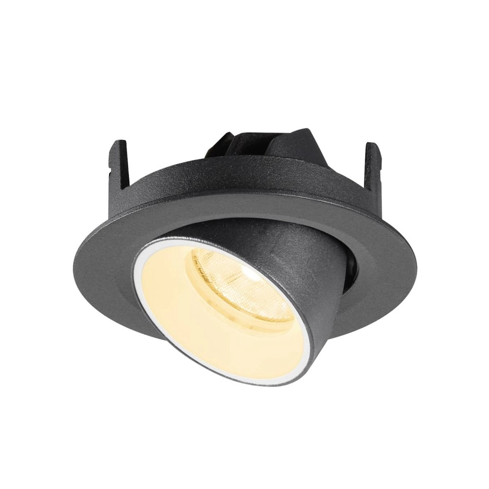 Inbouwspot Numinos Gimble XS zwart/wit 3000K - 20gr SLV 4024163307093