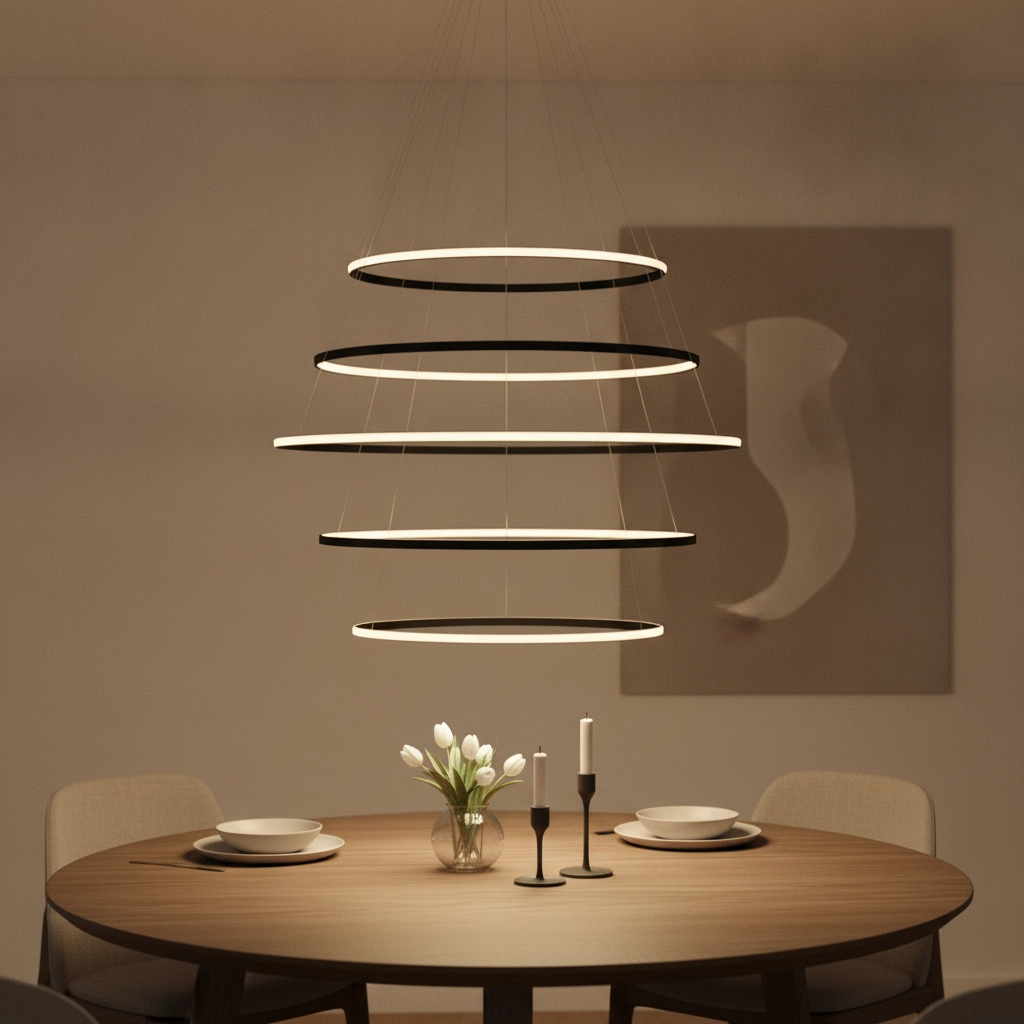 Design hanglamp Maelo zwart Ø 120cm
