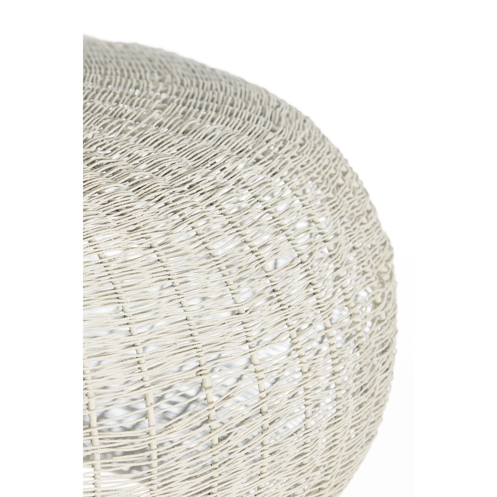 Metalen hanglamp Piedra Ø 59cm - crème Light & Living 8717807778835