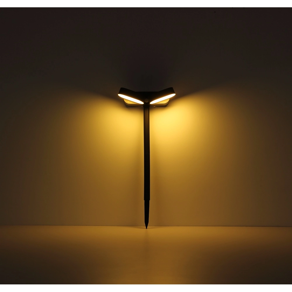 Priklamp Votaro zwart solar Globo 9007371510726