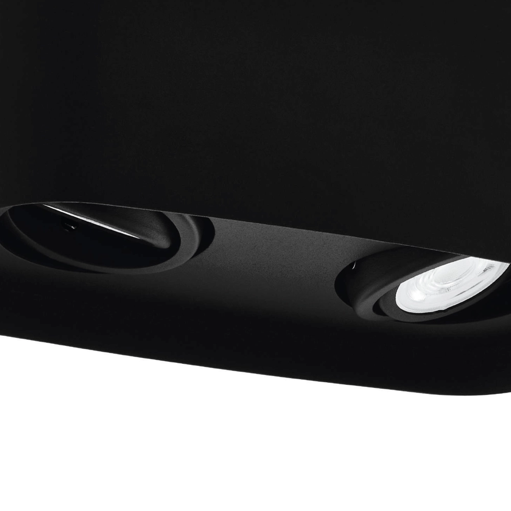 Opbouwspot Zigbee Caminales-Z 2-lichts zwart Eglo 9002759996741