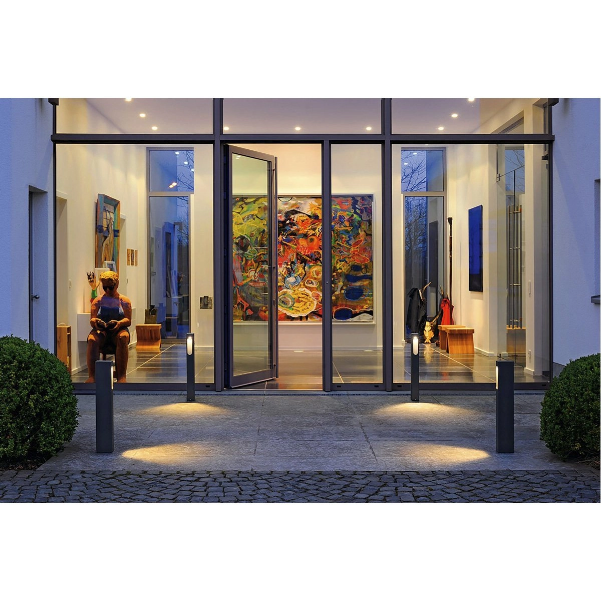 Tuinverlichting Slotbox 70 met spot SLV 4024163140478