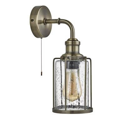 Antieke wandlamp Pipes Searchlight 5053423134901