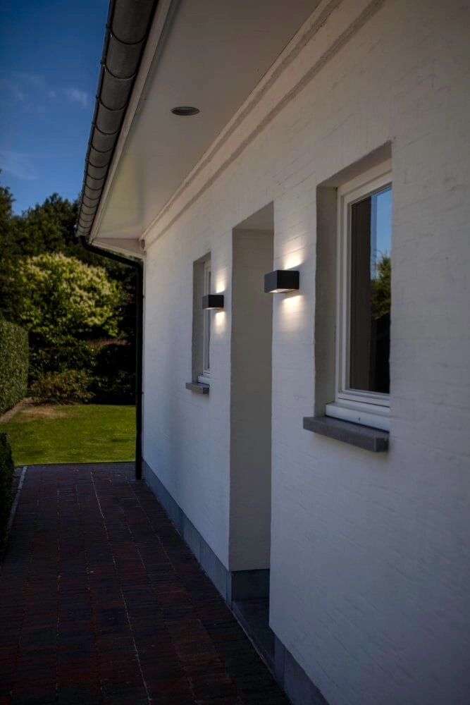 Rechthoekige wandlamp Gemini modern Lutec 6939412033914