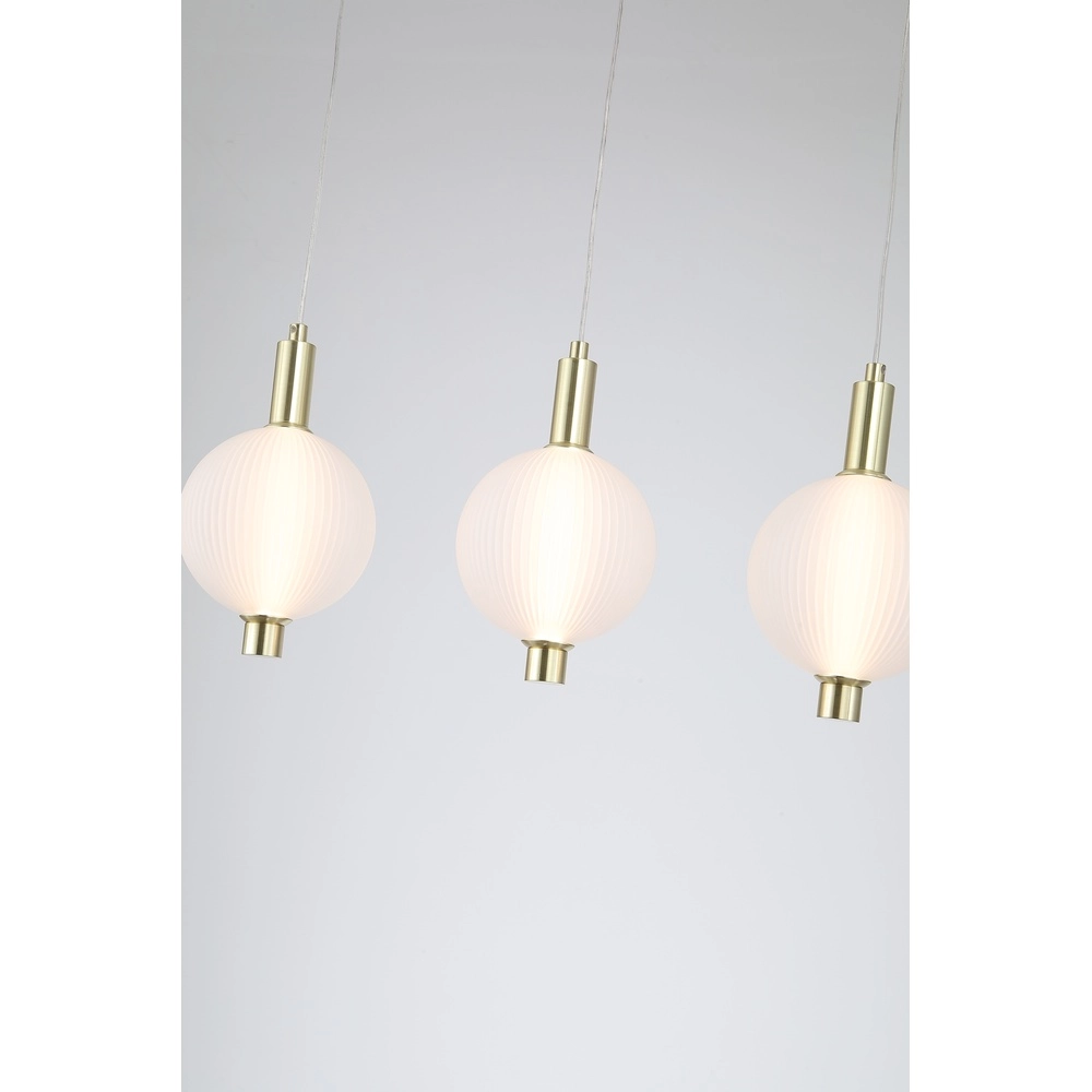 Design hanglamp Luminique 4-lichts Searchlight 5053423297224