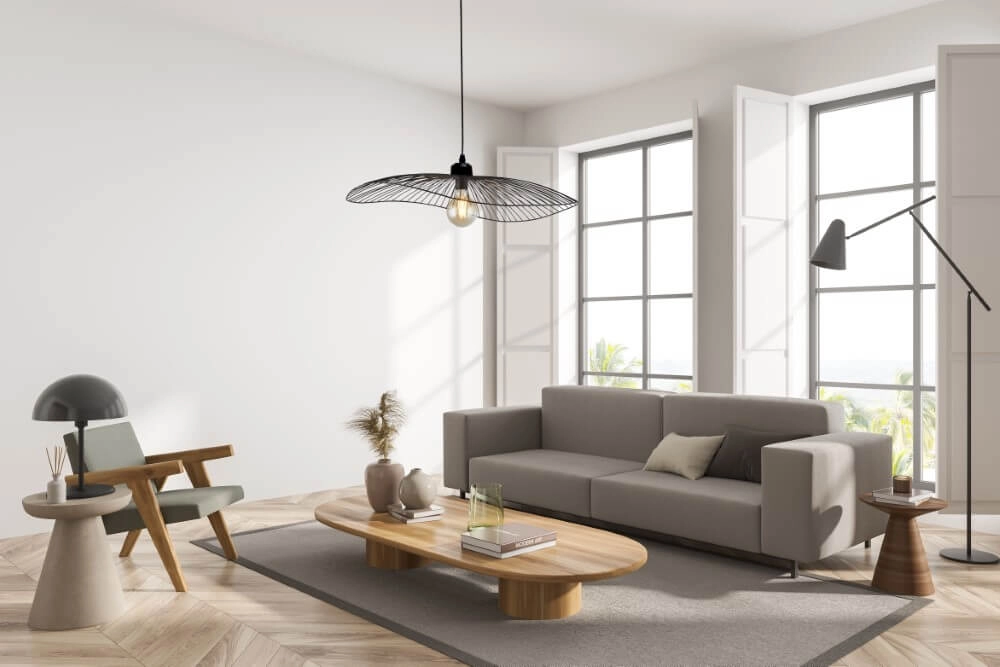 Design hanglamp Wave zwart Searchlight 5053423250557