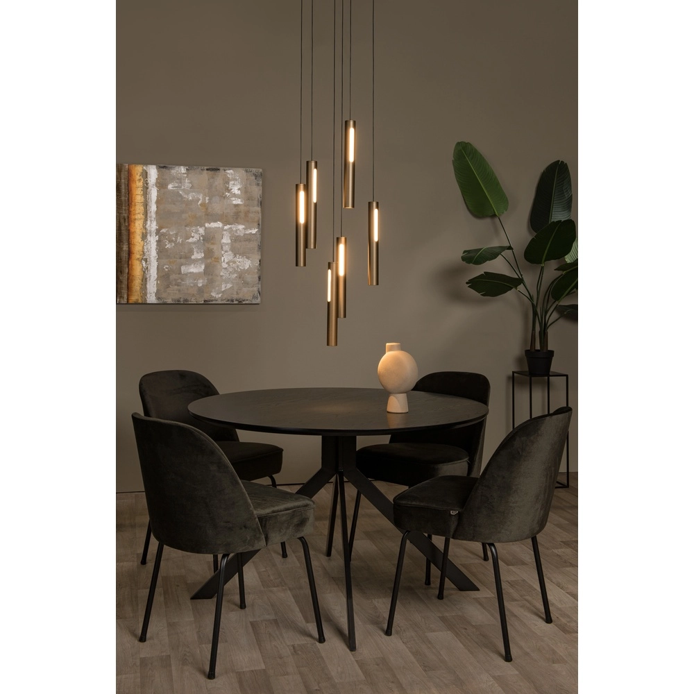 Design hanglamp Griffith 6-lichts brons Premium by Lucide 5411212241948