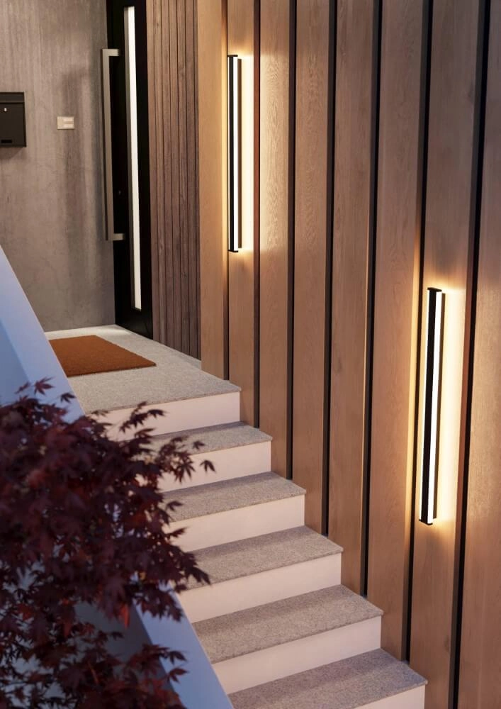 Design wandlamp Neviano 97cm zwart Eglo 9008606261956