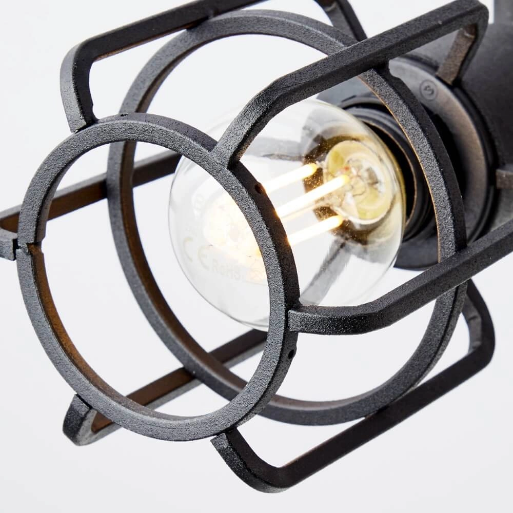 Industriële plafondlamp Gwen 4-lichts Brilliant 4004353409837