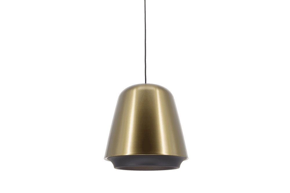 Design hanglamp Santiago Ø 35cm brons met zwart
