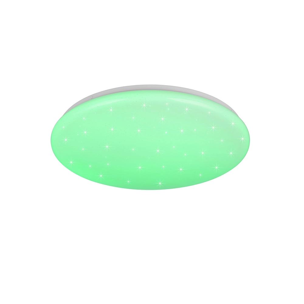 Plafonniere Cetus wit met RGB functie Trio 4017807654561