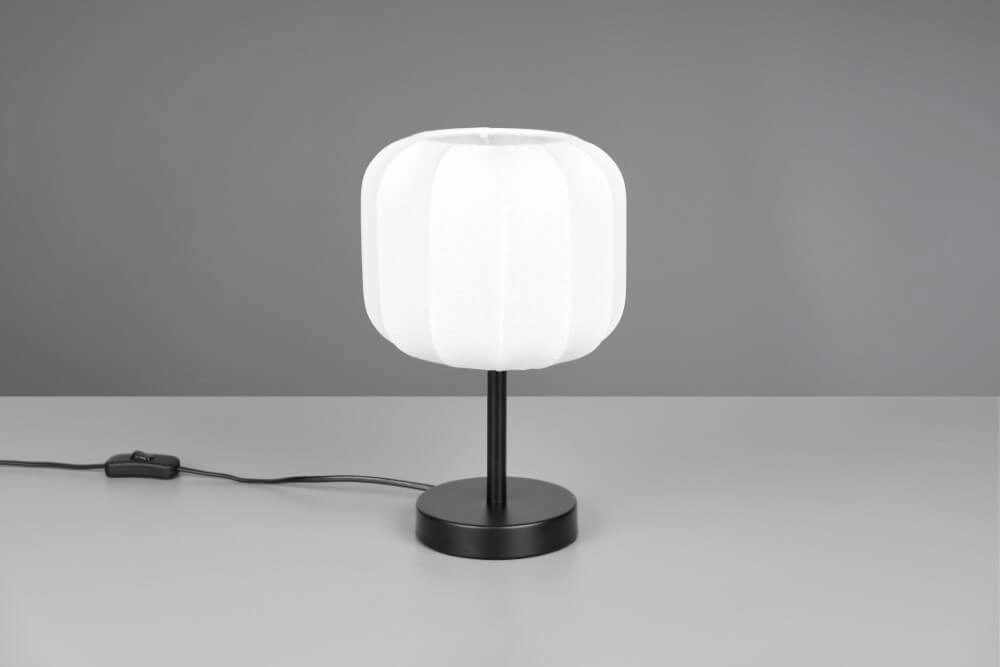 Witte design tafellamp Madleine Ø 20cm Trio 4017807638233