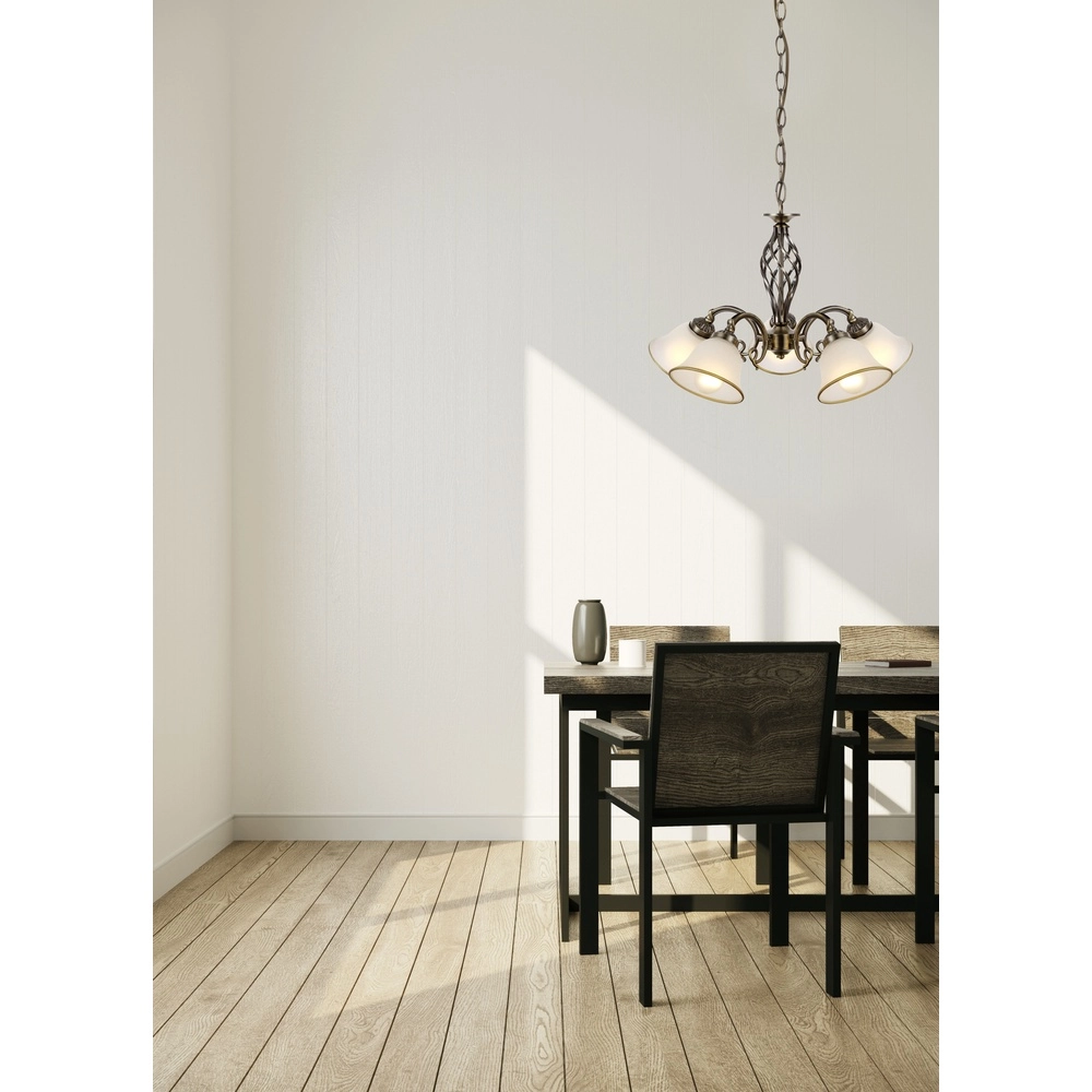 Klassieke hanglamp Odin 5-lichts Globo 9007371309696