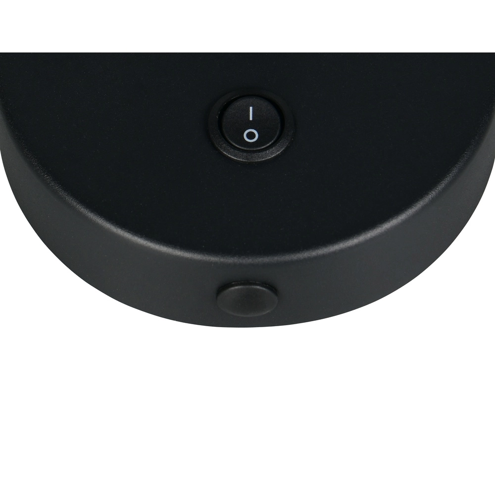 Wandlampje Taryn zwart met schakelaar Trio 4017807685671