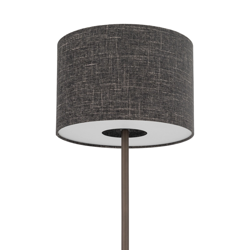 Vloerlamp Amarela zwart melange Ø 46cm Lyora 5903139116633