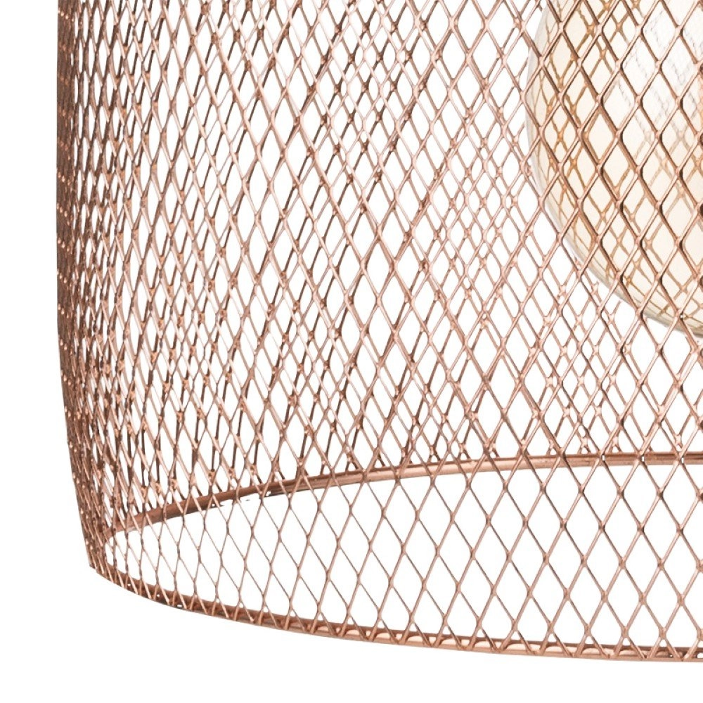 Hanglamp Straiton 28cm 28cm roodkoper Eglo 9002759497385