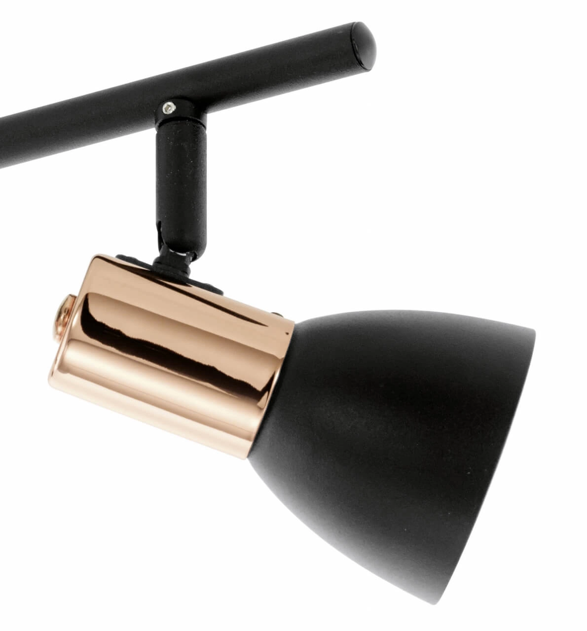 Led plafondspot Barnham led 3-lichts zwart met koper Eglo 9002759945862