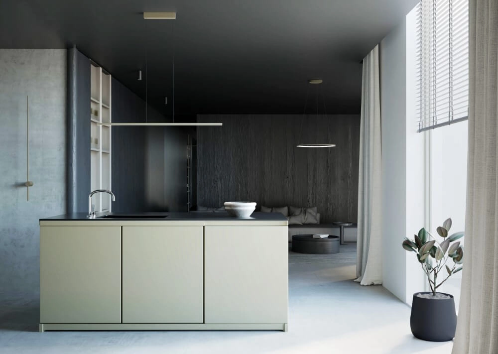 Design hanglamp Circolo M LED horizontaal Lyora 5903139114035