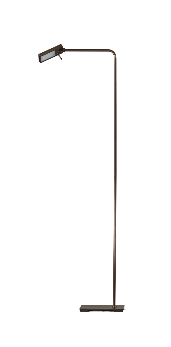 Led vloerlamp Bart brons