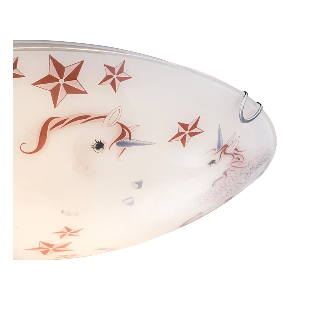 Kinderkamer plafonniere Natalie unicorn Globo 9007371371921