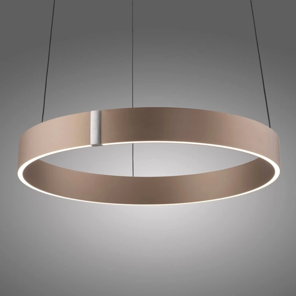 Ronde hanglamp Pure E-Clipse brons Ø 50cm Paul Neuhaus 4012248386408