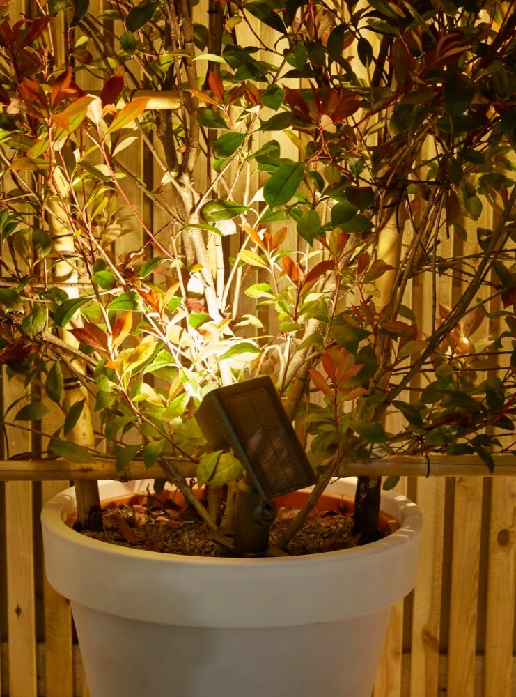 Led solar lamp Rosario met sensor Luxform 8719099230299