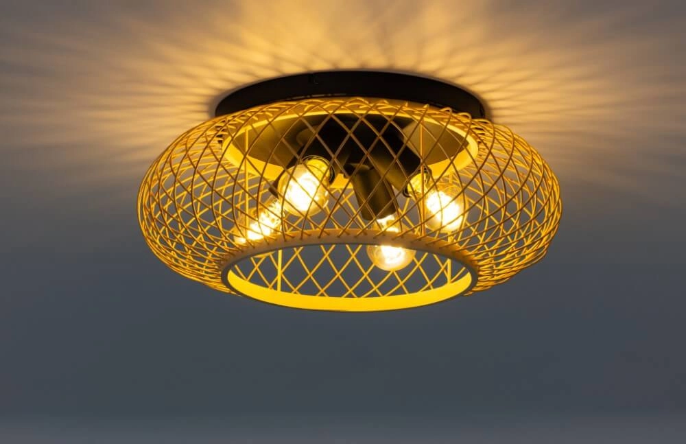 Landelijke plafondlamp Norah Ø 50cm ETH 8720195308072