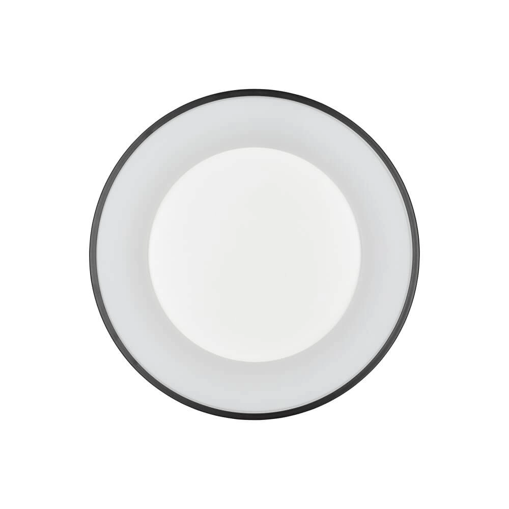 Ronde plafondlamp Nikki Round zwart Ø 48cm Lyora 5903139112079