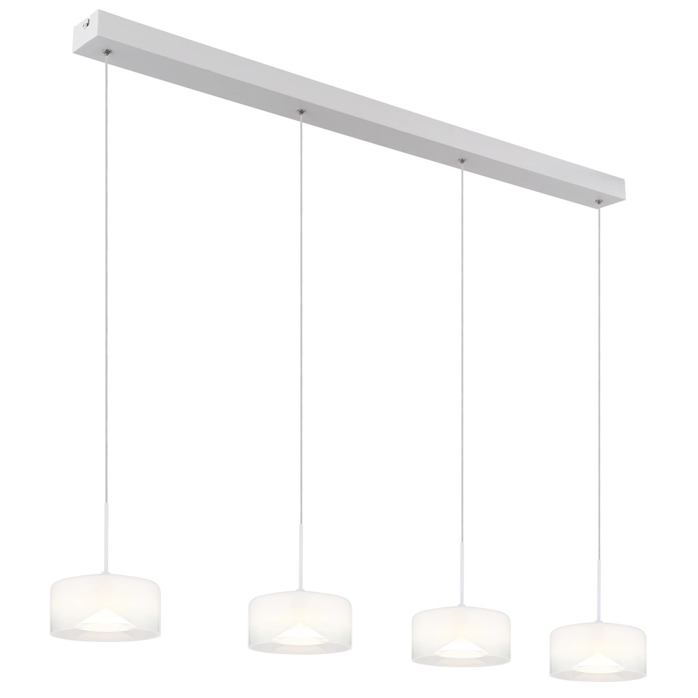Design hanglamp Belinda 4-lichts wit