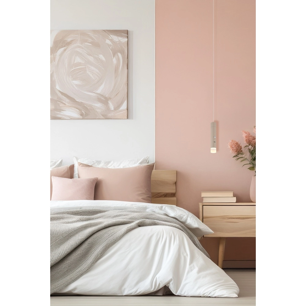 Moderne hanglamp Pelo zand bruin Globo 9007371578344