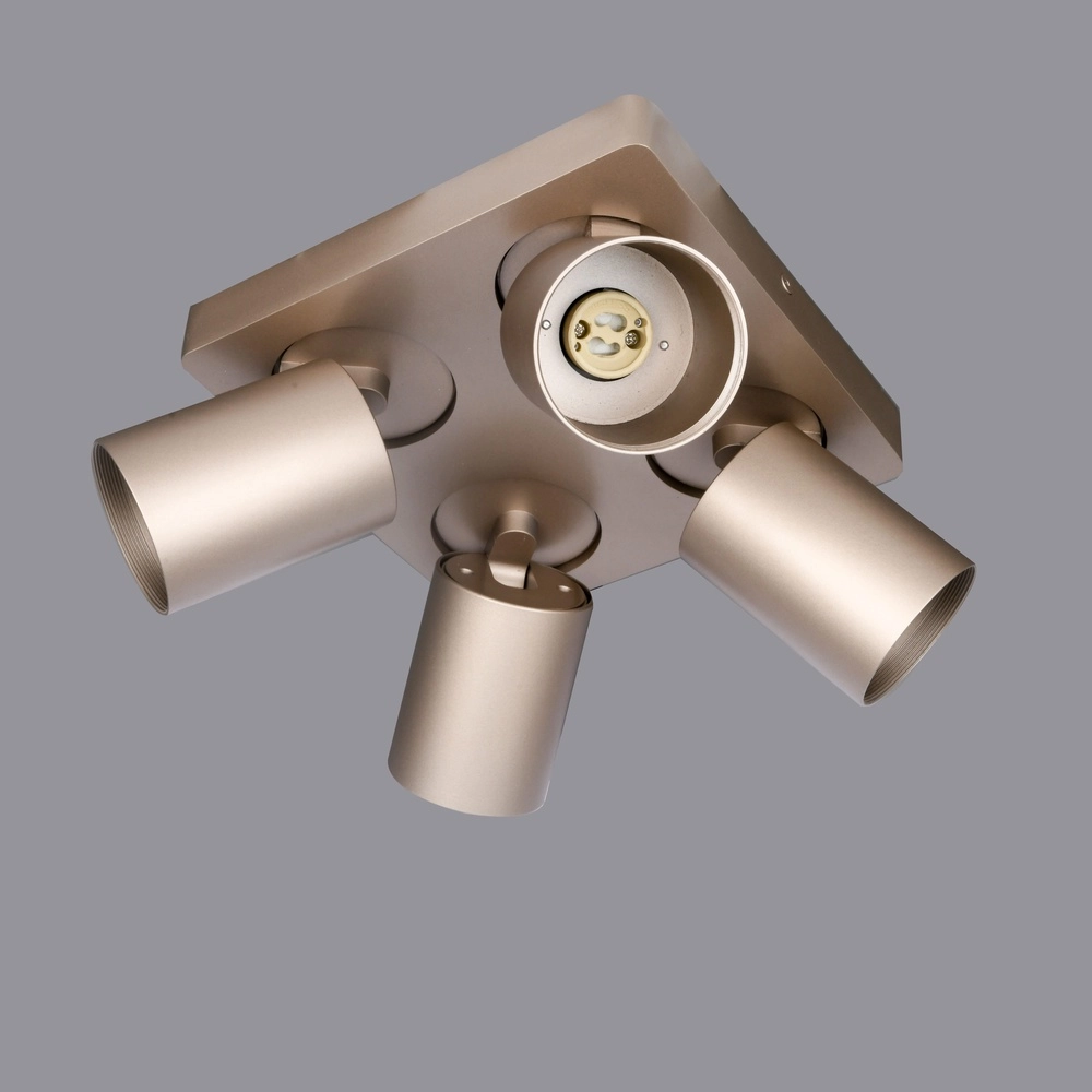 4-lichts opbouwspot Megano champagne Artdelight 8720701103498