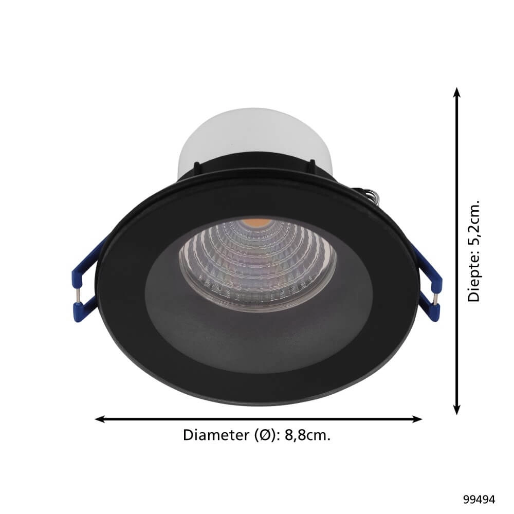 Badkamer inbouwspot Salabate 4000K Eglo 9002759994945
