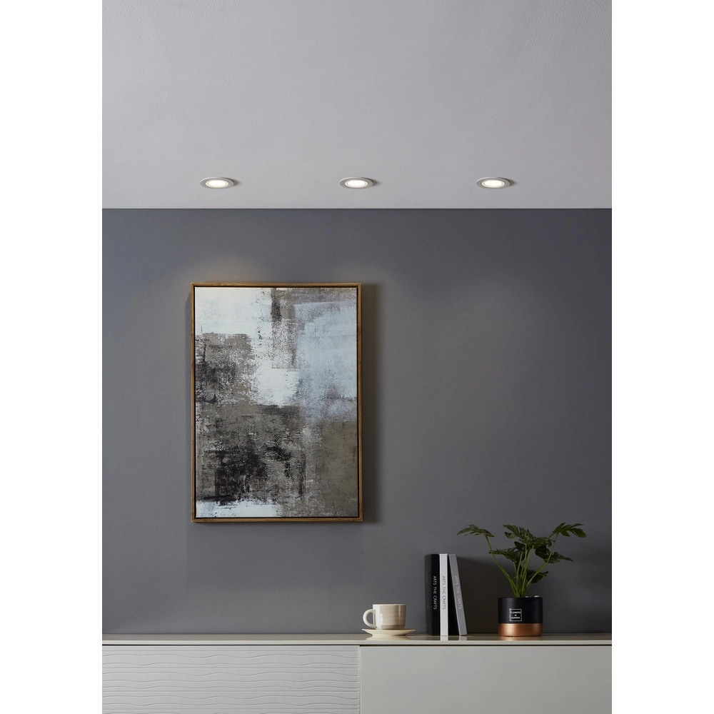 Zigbee inbouwspot Carosso-Z wit - rond Eglo 9008606259823