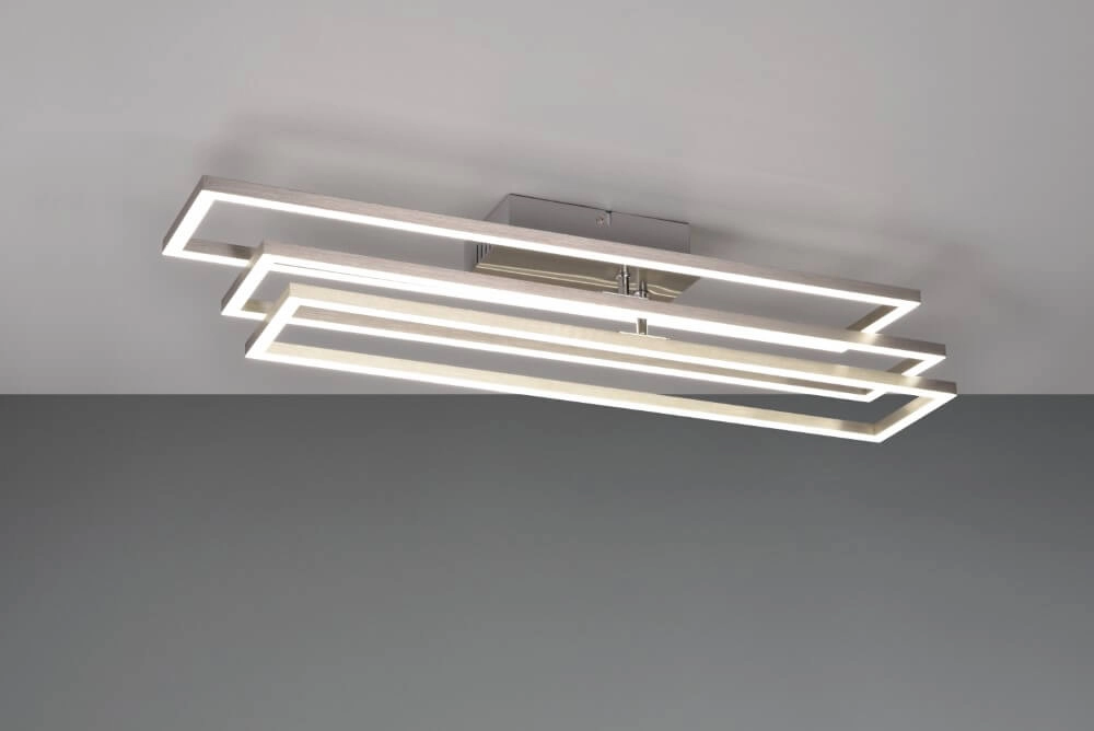 Nikkel plafondlamp Corso design Trio 4017807572667