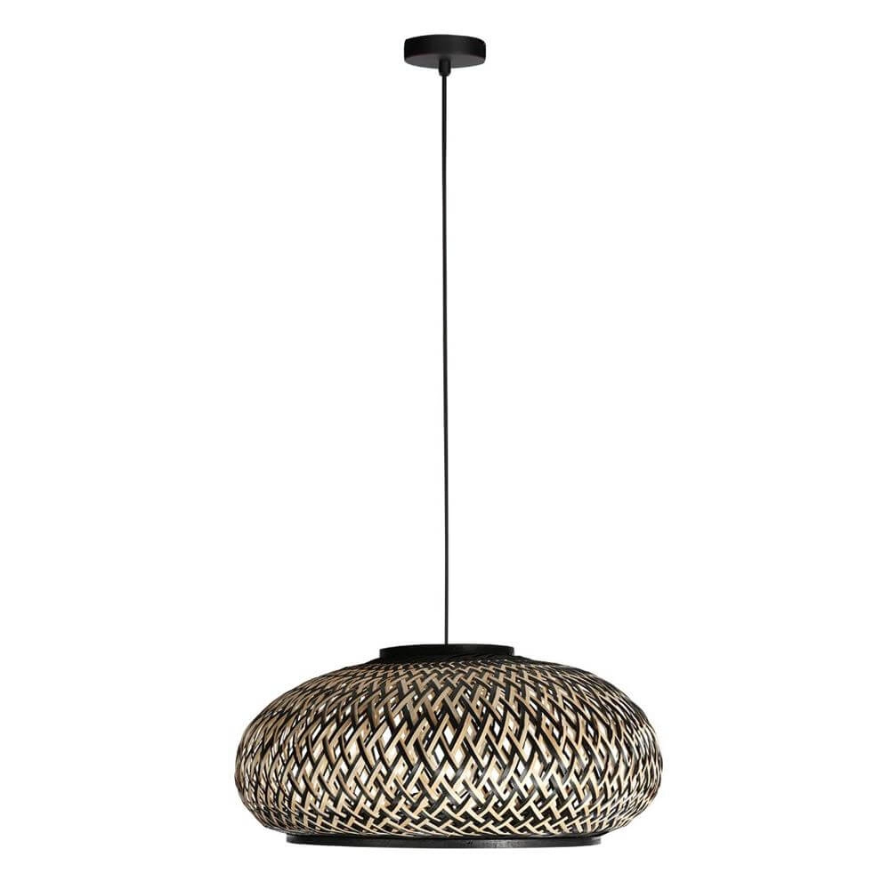 Hanglamp HaloSwap met rotan kap Ø 50cm Steinhauer 8712746179774