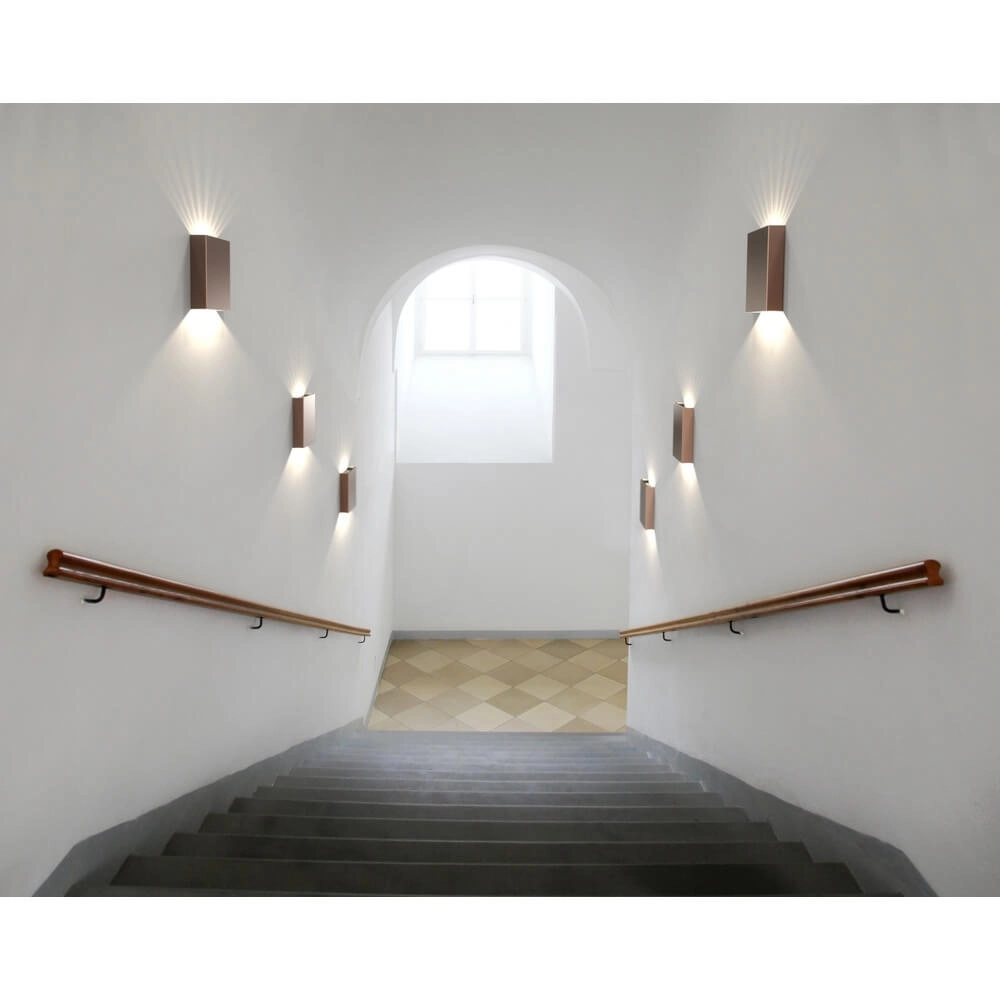 Wandlamp koper Fold breed design Nordlux 5704924000591