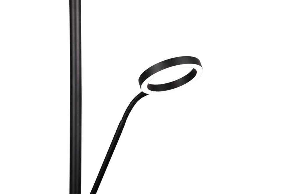 Design leeslamp Willis Zwart - 180cm Trio 4017807618112