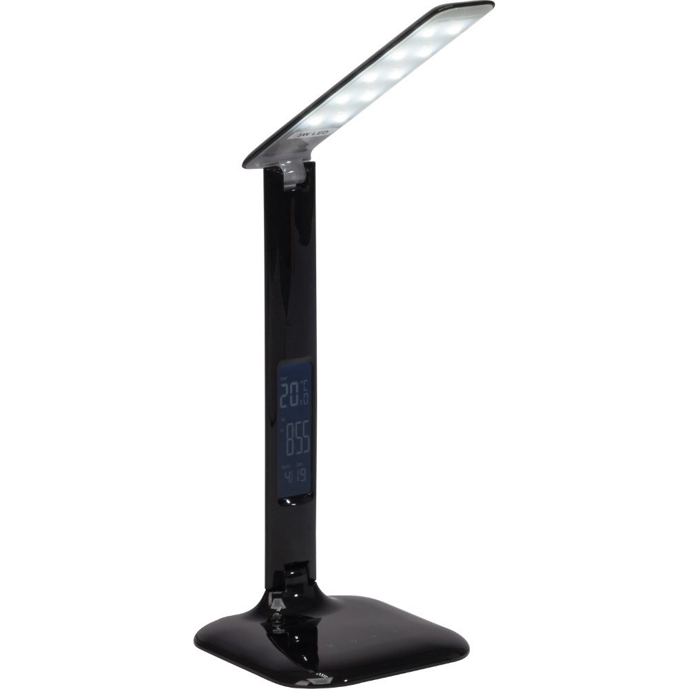 Multifunctionele bureaulamp Glenn zwart Brilliant 4004353220739